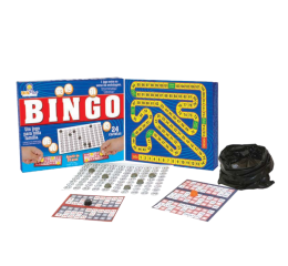 JOGO DE BINGO C/24 CARTELA CX 21CM 003